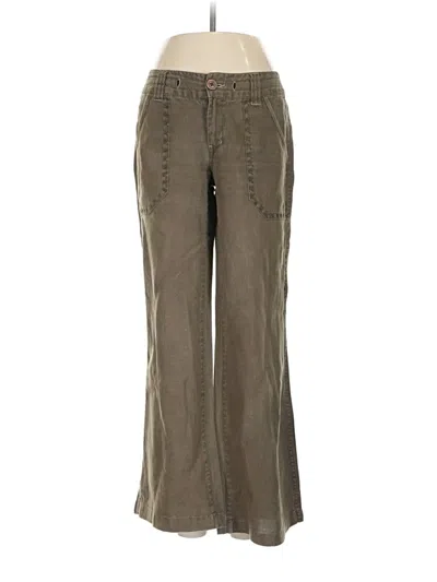Pre-owned Cabi Casual Pants In Brown
