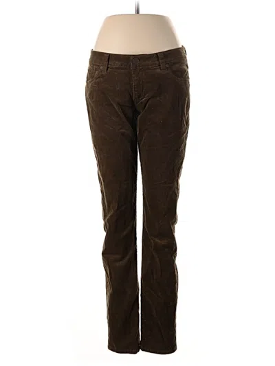 Pre-owned Cabi Casual Pants In Brown