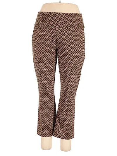 Pre-owned Cabi Casual Pants In Brown
