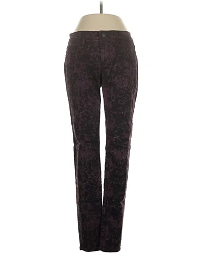 Pre-owned Cabi Casual Pants In Burgundy