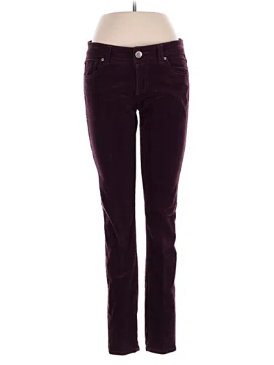 Pre-owned Cabi Casual Pants In Burgundy
