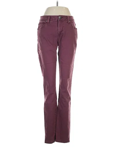 Pre-owned Cabi Casual Pants In Burgundy