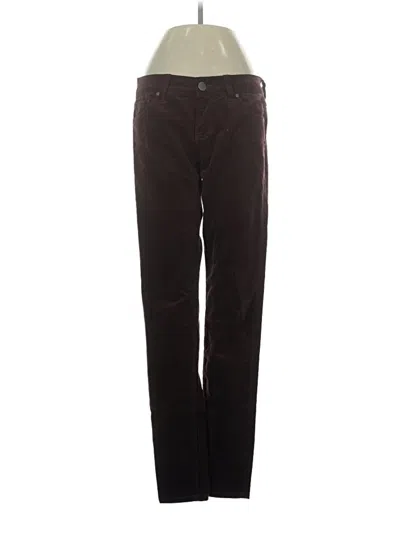 Pre-owned Cabi Casual Pants In Burgundy