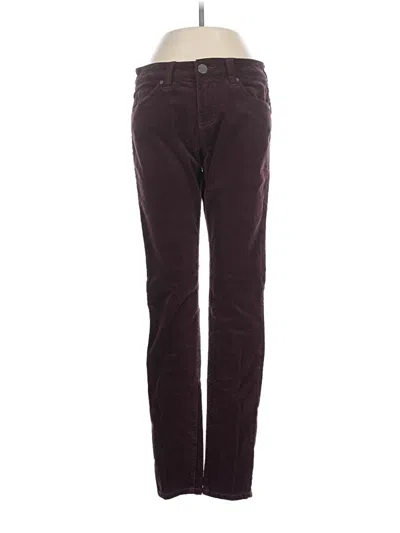 Pre-owned Cabi Casual Pants In Burgundy