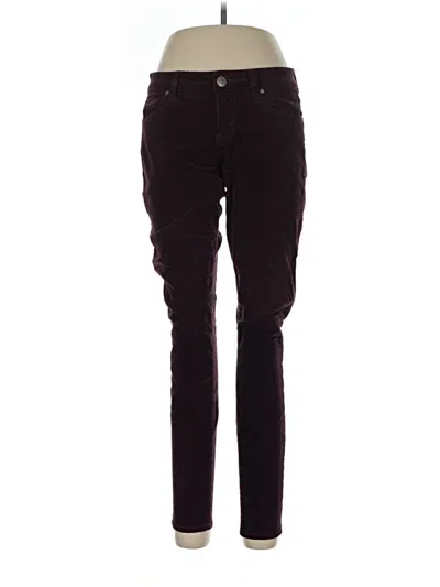 Pre-owned Cabi Casual Pants In Burgundy