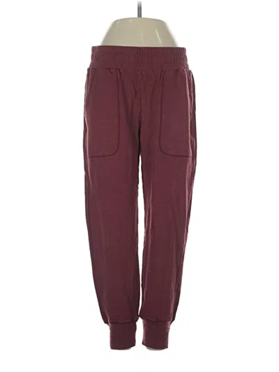 Pre-owned Cabi Casual Pants In Burgundy