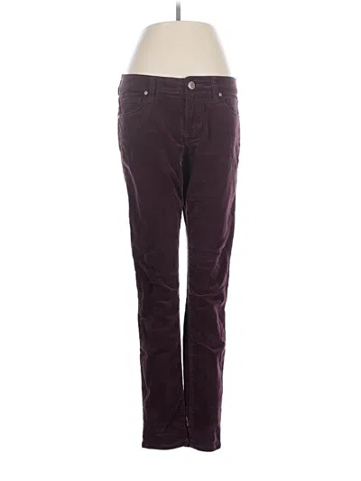 Pre-owned Cabi Casual Pants In Burgundy