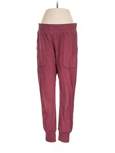 Pre-owned Cabi Casual Pants In Burgundy