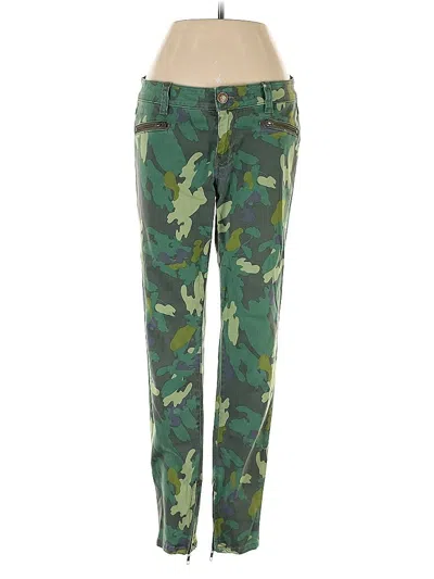 Pre-owned Cabi Casual Pants In Green