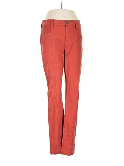 Pre-owned Cabi Casual Pants In Red