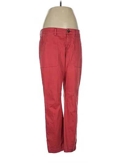 Pre-owned Cabi Casual Pants In Red