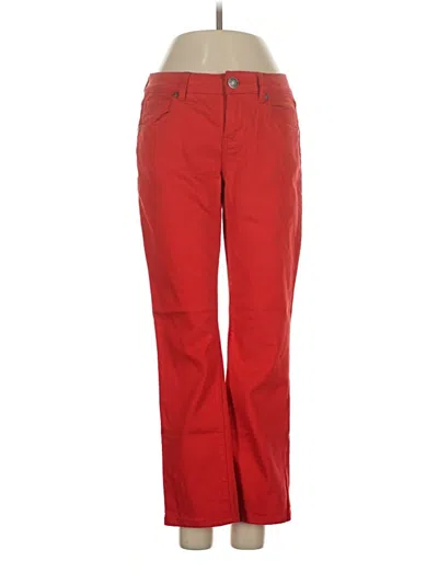 Pre-owned Cabi Casual Pants In Red