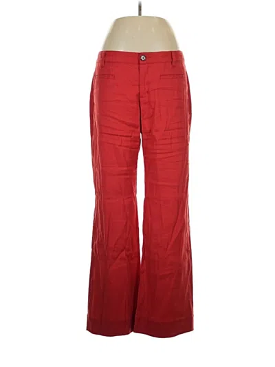 Pre-owned Cabi Casual Pants In Red