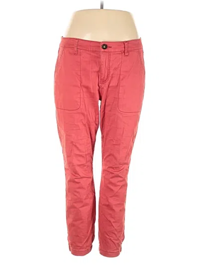Pre-owned Cabi Casual Pants In Red