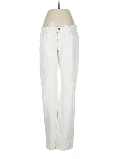 Pre-owned Cabi Casual Pants In White