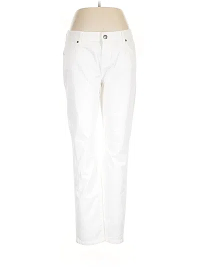 Pre-owned Cabi Casual Pants In White