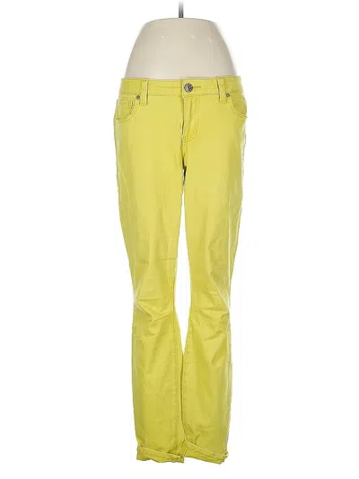 Pre-owned Cabi Casual Pants In Yellow