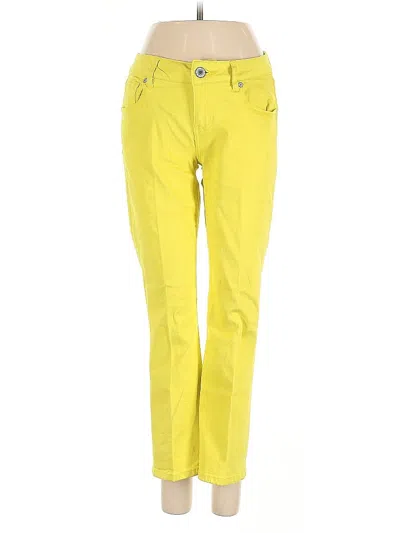 Pre-owned Cabi Casual Pants In Yellow