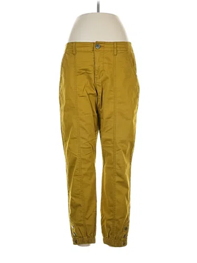 Pre-owned Cabi Casual Pants In Yellow