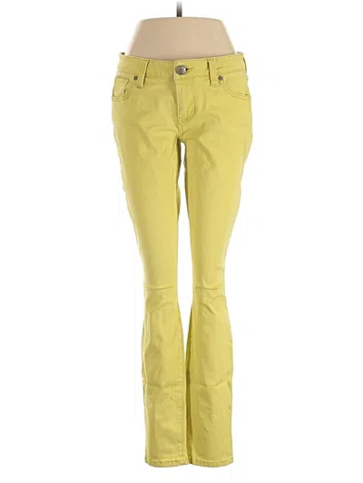 Pre-owned Cabi Casual Pants In Yellow