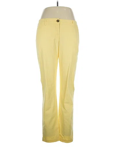 Pre-owned Cabi Casual Pants In Yellow