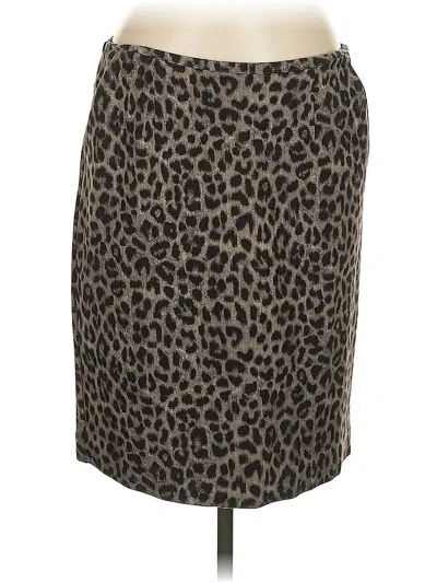 Pre-owned Cabi Casual Skirt In Brown