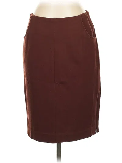 Pre-owned Cabi Casual Skirt In Brown