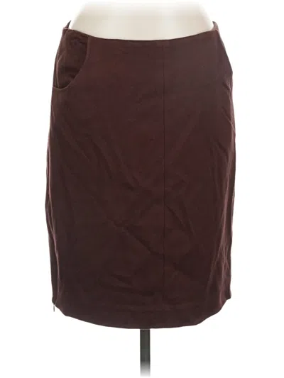 Pre-owned Cabi Casual Skirt In Brown
