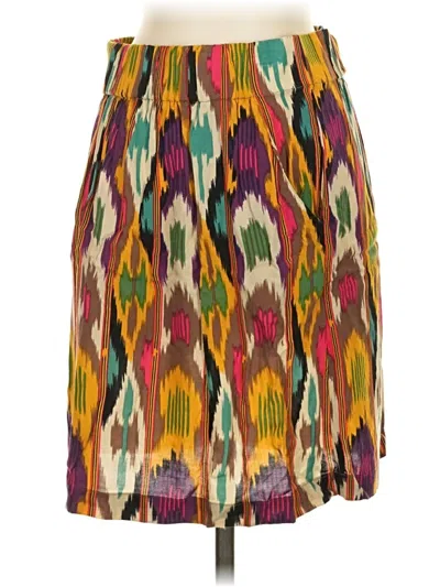 Pre-owned Cabi Casual Skirt In Brown