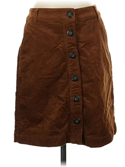 Pre-owned Cabi Casual Skirt In Brown