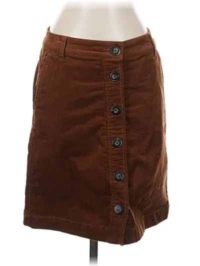 Pre-owned Cabi Casual Skirt In Brown