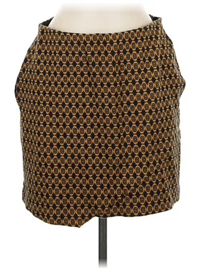Pre-owned Cabi Casual Skirt In Brown