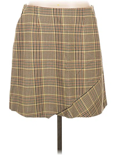 Pre-owned Cabi Casual Skirt In Brown