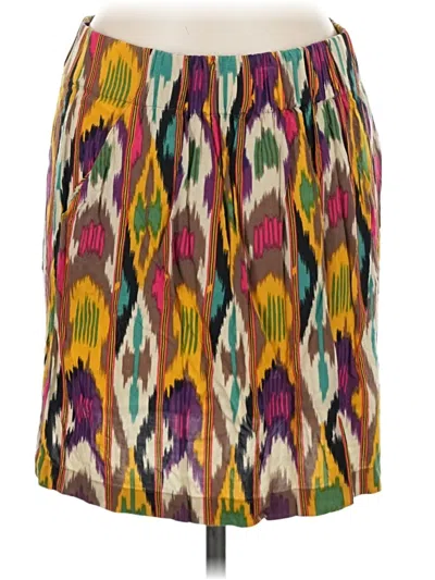 Pre-owned Cabi Casual Skirt In Brown