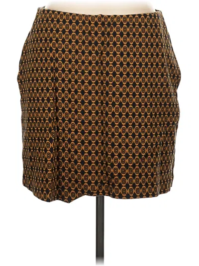 Pre-owned Cabi Casual Skirt In Brown