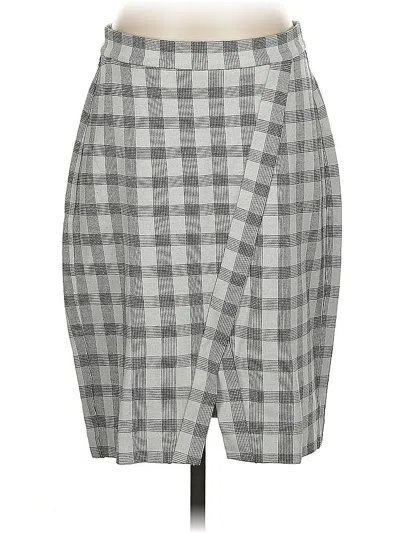 Pre-owned Cabi Casual Skirt In Gray