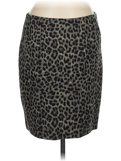 Pre-owned Cabi Casual Skirt In Gray