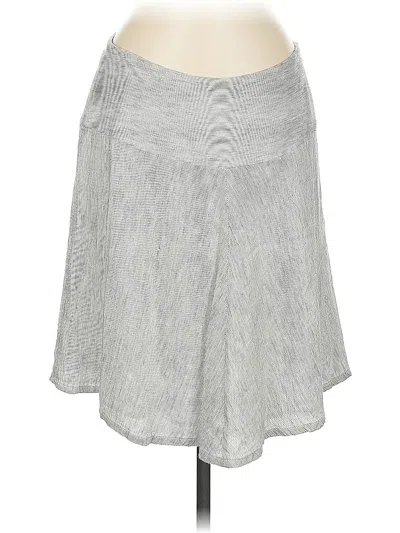 Pre-owned Cabi Casual Skirt In Gray