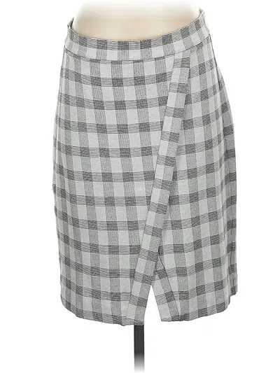 Pre-owned Cabi Casual Skirt In Gray