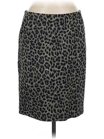 Pre-owned Cabi Casual Skirt In Gray