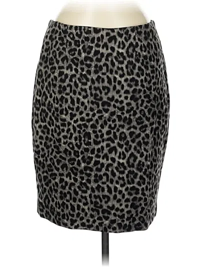 Pre-owned Cabi Casual Skirt In Gray