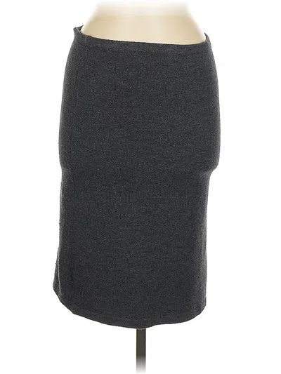 Pre-owned Cabi Casual Skirt In Gray