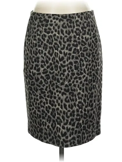 Pre-owned Cabi Casual Skirt In Gray