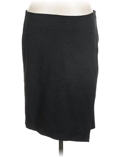 Pre-owned Cabi Casual Skirt In Gray