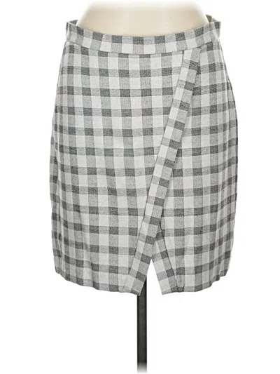 Pre-owned Cabi Casual Skirt In Gray