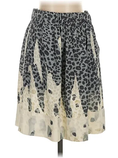 Pre-owned Cabi Casual Skirt In Gray