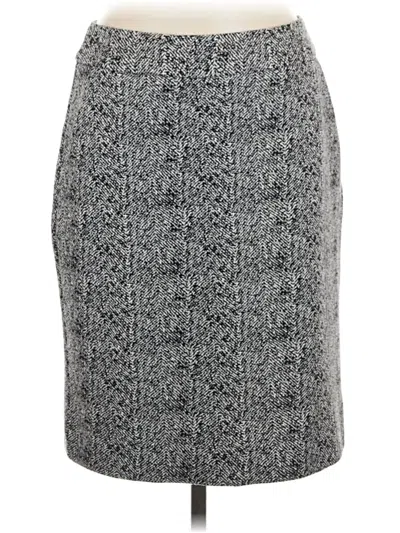 Pre-owned Cabi Casual Skirt In Gray
