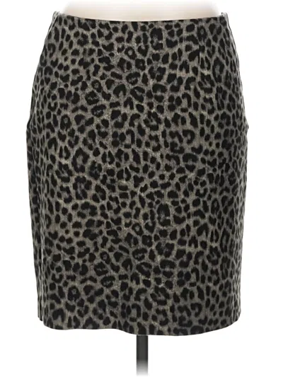 Pre-owned Cabi Casual Skirt In Gray