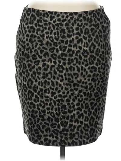 Pre-owned Cabi Casual Skirt In Gray