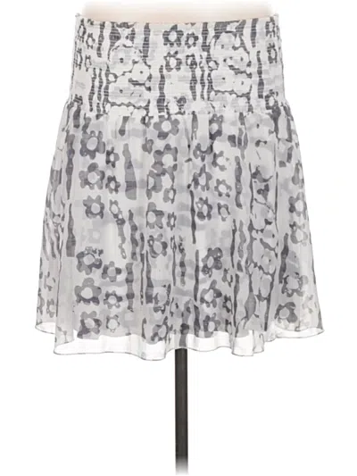 Pre-owned Cabi Casual Skirt In Gray